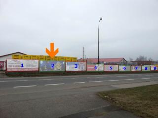 Foto 1 - Reklamní plocha k pronájmu - reklama na plotě 10 m2 Žďár nad Sázavou
