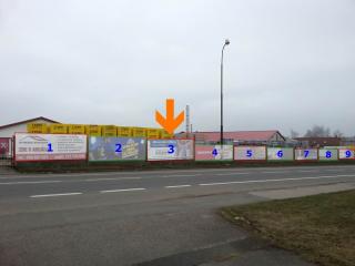 Foto 1 - Reklamní plocha k pronájmu - reklama na plotě 10 m2 Žďár nad Sázavou