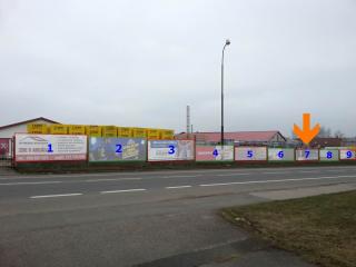 Foto 1 - Reklamní plocha k pronájmu - reklama na plotě 7,5 m2 Žďár nad Sázavou