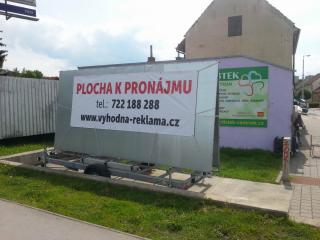Foto 4 - Reklamní plocha k pronájmu - reklamní přívěs 12 m2 Brno