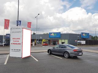 Foto 1 - Reklamní plocha k pronájmu - Reklamní kostka nebo Přívěs 4,5 m2 Žďár nad Sázavou