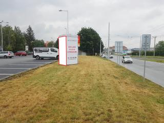 Foto 4 - Reklamní plocha k pronájmu - Reklamní kostka nebo Přívěs 4,5 m2 Brno