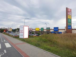Foto 1 - Reklamní plocha k pronájmu - Reklamní kostka 4,5 m2 Havlíčkův Brod
