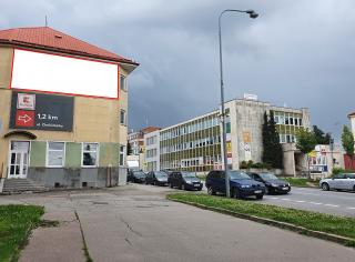 Foto 3 - Reklamní plocha k pronájmu - štít domu - reklamní plachta 26 m2 Žďár nad Sázavou
